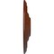 Ekena Millwork Traditional Ceiling Medallion (Canopies up to 4"), 14 3/4"OD x 1 3/4"P, Burnished Mahogany Crackle CM14TRBMC - alternate 4
